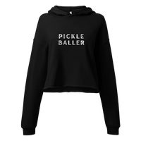 Pickle Baller Women's Cropped Hoodie