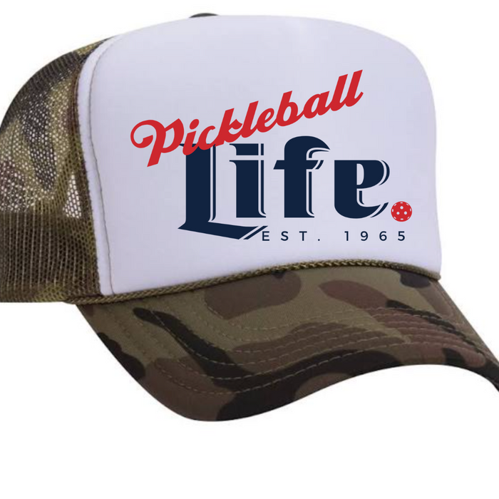 Pickleball Life Trucker Hat