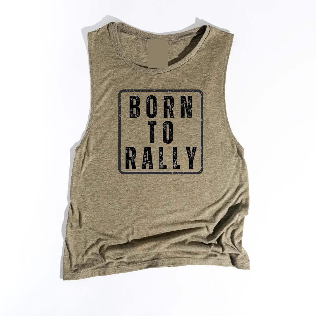 Born To Rally Women's Tank