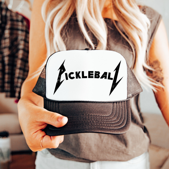 Pickleball Rockstar Trucker Hat