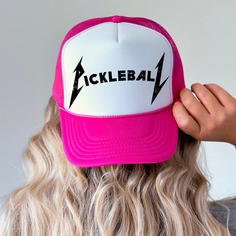 Pickleball Rockstar Trucker Hat